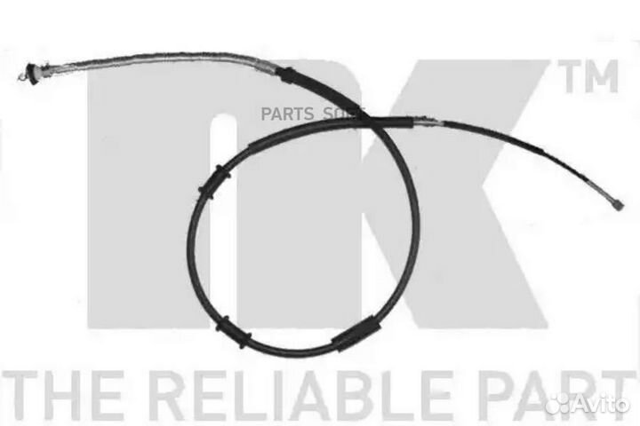 NK 9023133 9023133 трос ручника л.\ Fiat Grande Pu