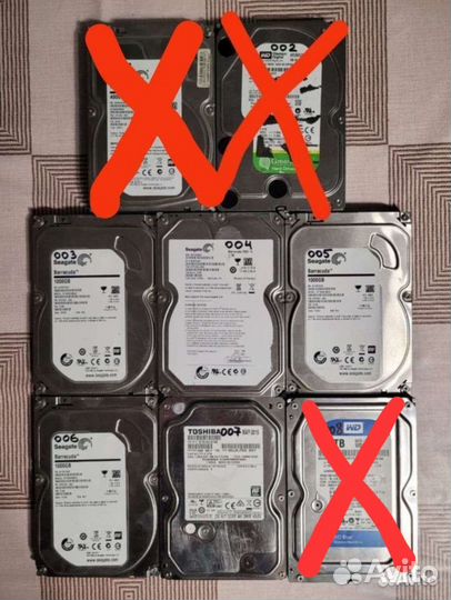 Жесткие диски HDD