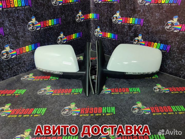 Зеркала от приоры SE на ваз 2170 т.п белое облако