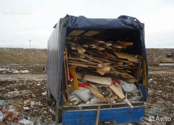 Вывоз Мусора Самосвал Телега Газель