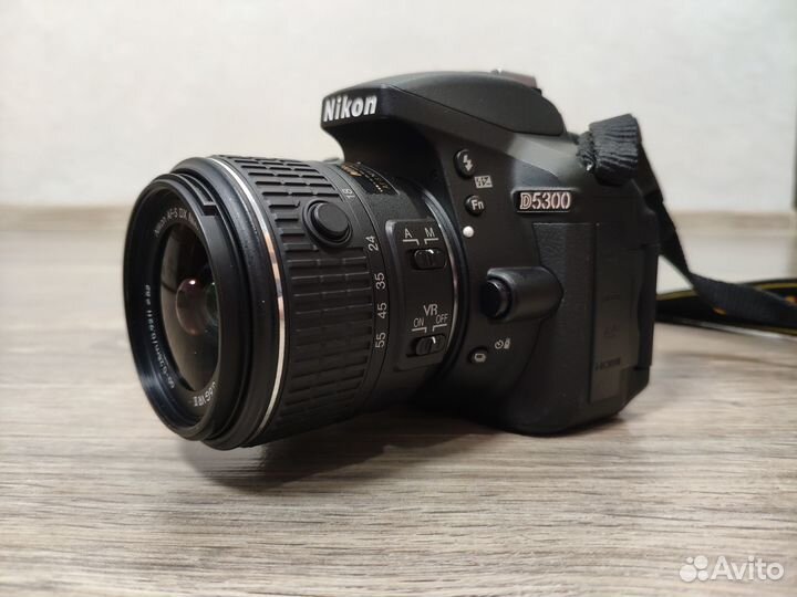 Nikon D5300 + 18-55mm VR II пробег 11300 кадров