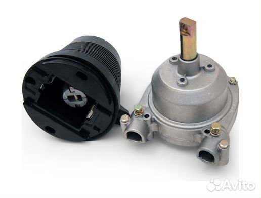 Редуктор рулевой в лодку с механизмом наклона руля