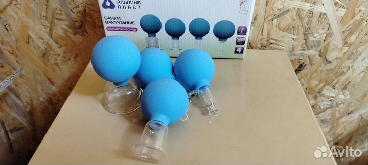 Вакуумные банки для массажа лица