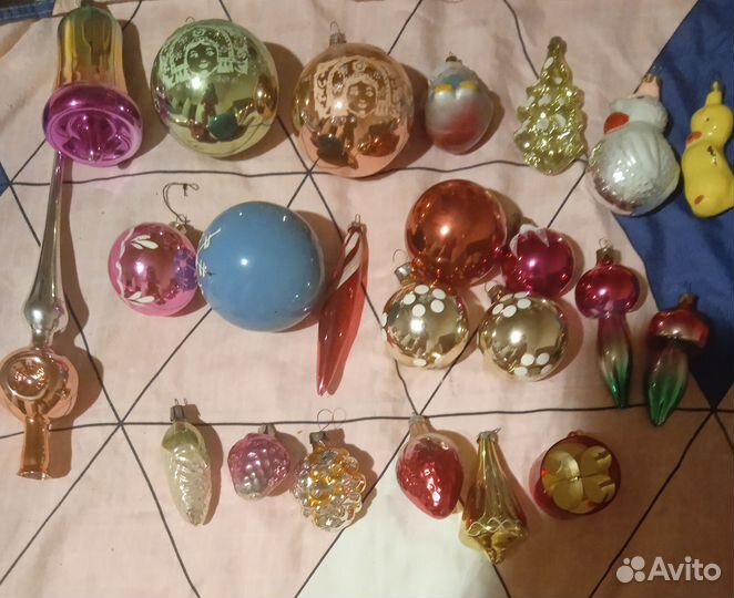 Ëлочные игрушки СССР