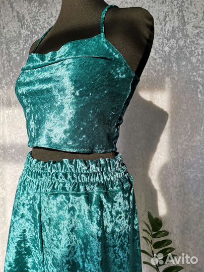 Эксклюзив домашний костюм из бархата