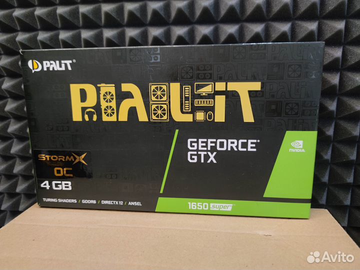 Видеокарта GTX 1650 Super 4Gb Palit