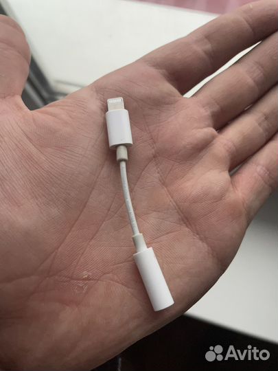 Original apple переходник с lightning на 3.5 jack