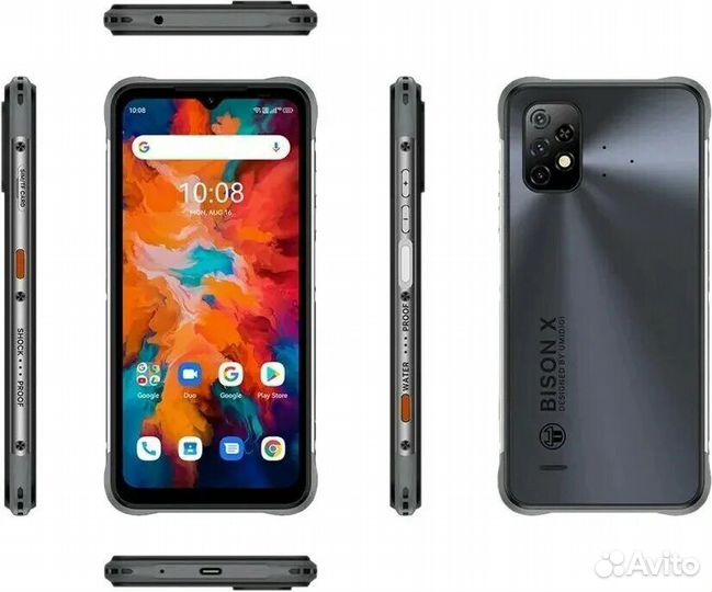 UMIDIGI Bison x10, 4/64 ГБ