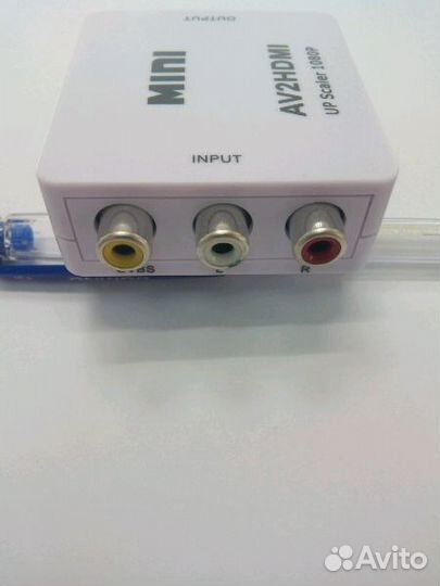Конвертер AV (3RCA) В hdmi переходник