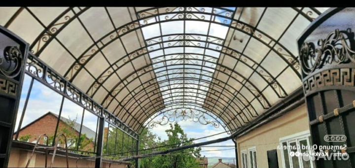 Навесы с установкой