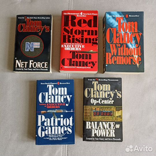 Книги на английском языке Том Клэнси Tom Clancy