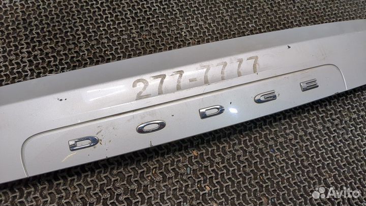 Подсветка номера Dodge Caravan 2008, 2012