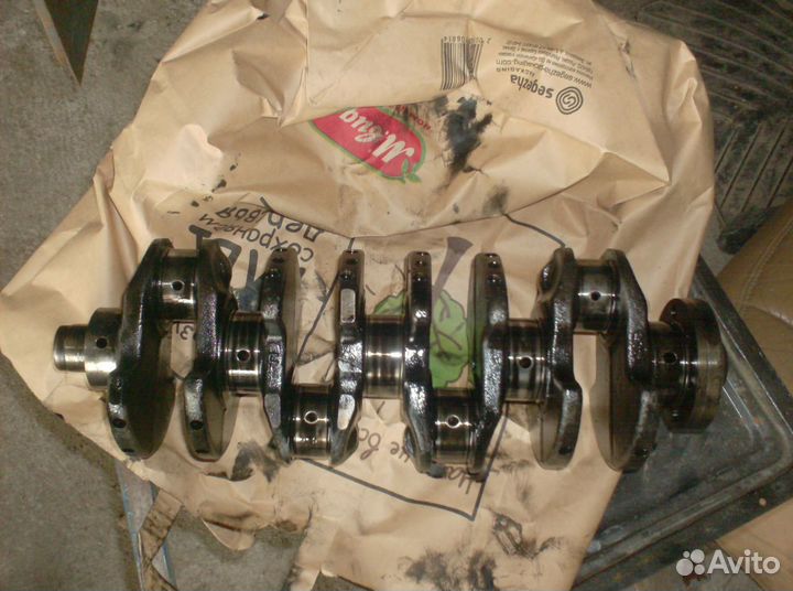 Коленвал на ауди 1.6 тд