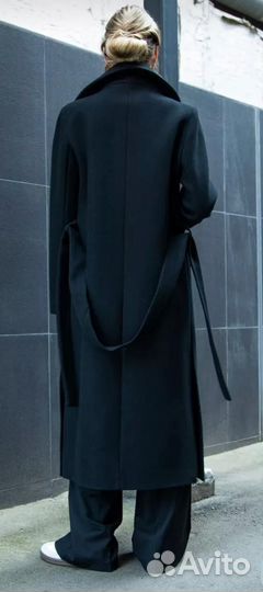 Пальто женское демисезонное 44 46 длинное