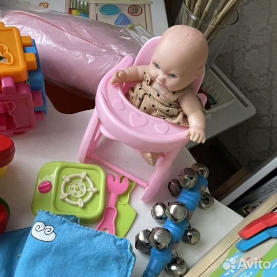 Развивающие игрушки от 6 мес до 3х лет пакетом