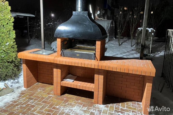 Готовые модульные печи барбекю В наличии