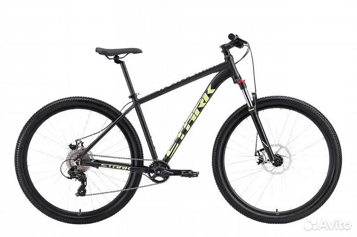 Велосипед Stark'24 Hunter 29.2 D черн/зеленый неон