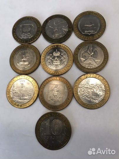 Монеты Биметаллические