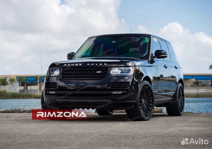 Кованые диски R23 на Range Rover