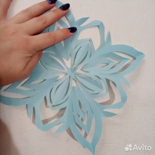 Заказ поделок для школы и садика: снежинки
