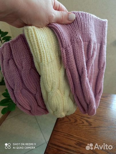 Шапка женская из мериноса