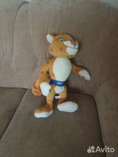 Олимпийский леопард с поясом