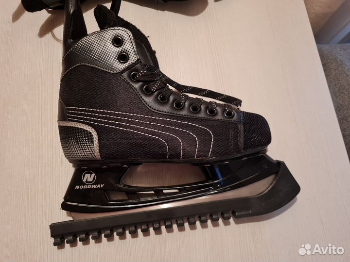 Коньки хоккейные nordway 38 размер бу