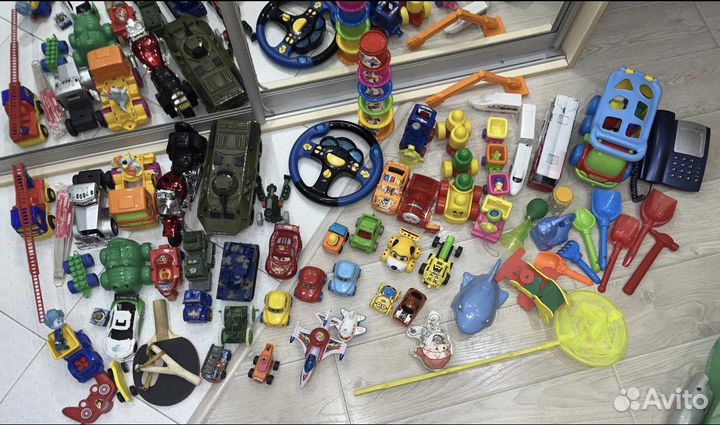 Цена за все Машинки военная техника сортер