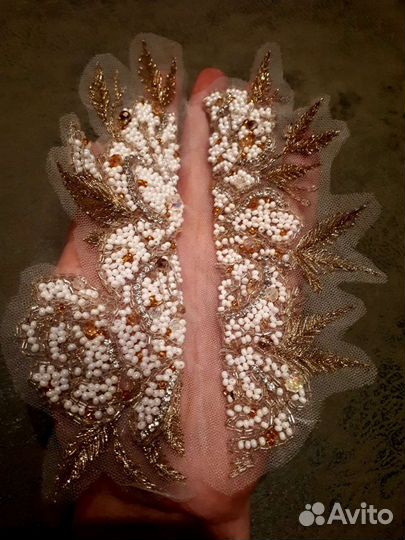 Аппликация нашивка объемная