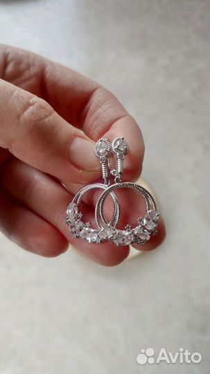 Серебряные серьги