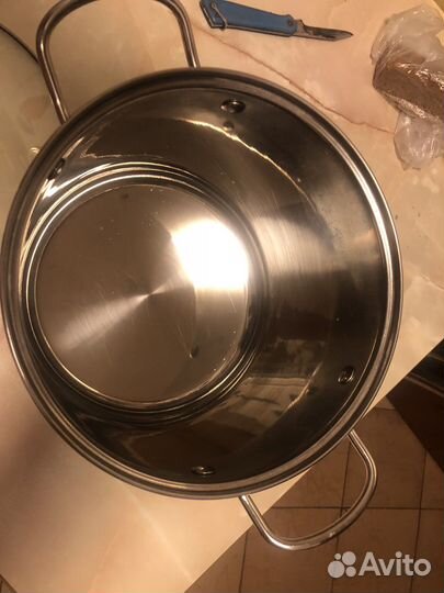 Кастрюля из нержавейки 5 литров