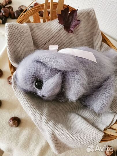 Зайчик, кролик ручной работы