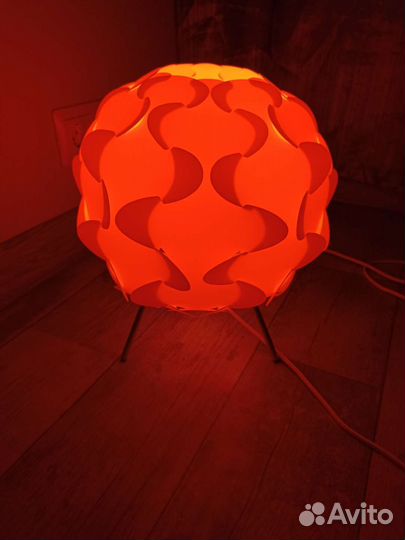 Икеа Интерьерный красный свет