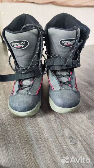 Комплект сноуборд+крепления+ботинки