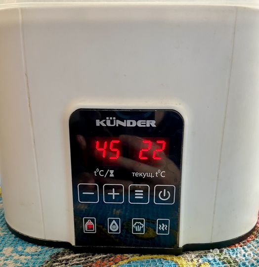 Стерилизатор подогреватель для бутылочек kunder