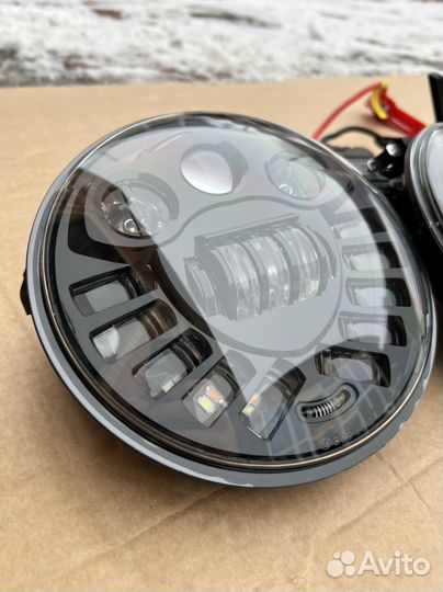 LED фары на ниву