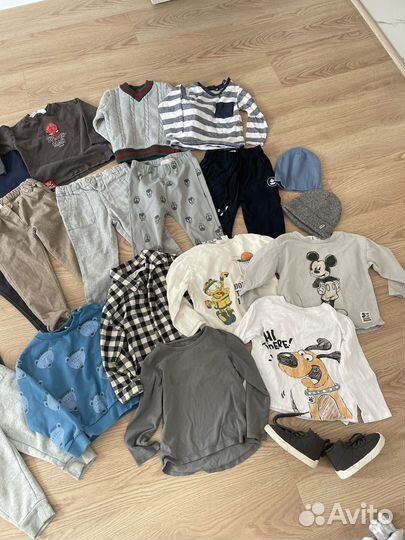 Вещи пакетом на мальчика zara 86-92