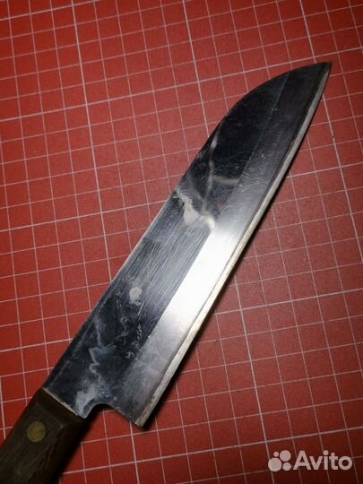 Японский кухонный нож Сантоку Feather. Ламинат