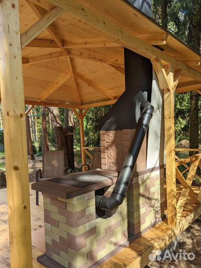 Ваше барбекю комплекс для беседки под ключ