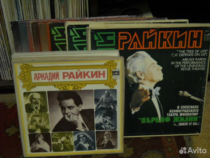 Аркадий Райкин и юмористы в Клубе Грампластинки