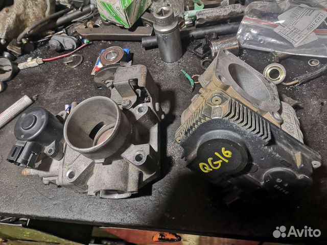 Дроссель qg16 qg18 almera primera