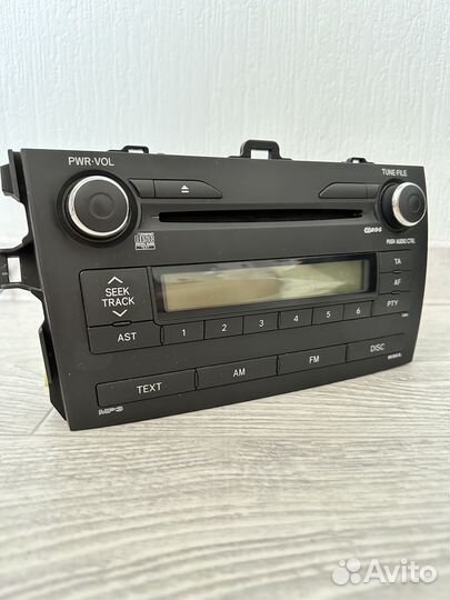 Автомагнитола на Toyota corolla 150