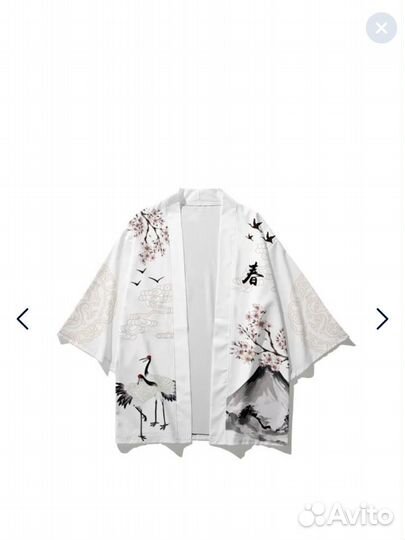 Накидка в японском стиле