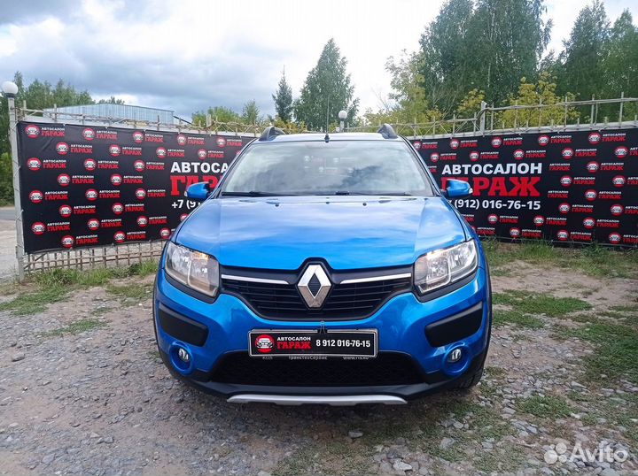 Renault Sandero Stepway 1.6 МТ, 2016, 73 587 км