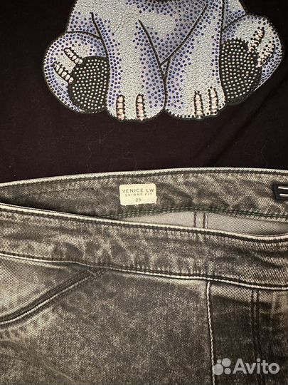 Футболка iceberg + джинсы томми hilfiger