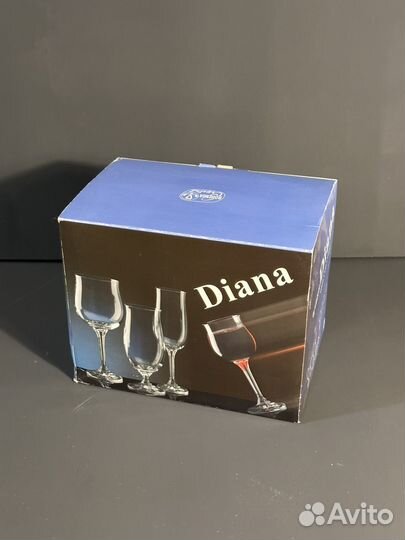 Винные бокалы Diana 190 мл 6 шт