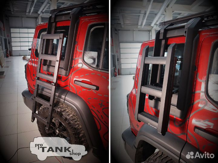 Боковая лесенка fire explorer v2 tank 300