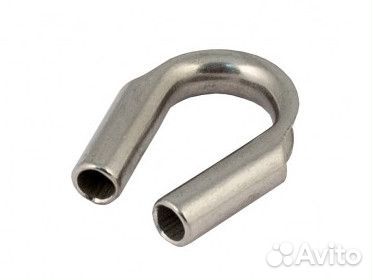 Трубчатый коуш для синтетического троса D10 мм