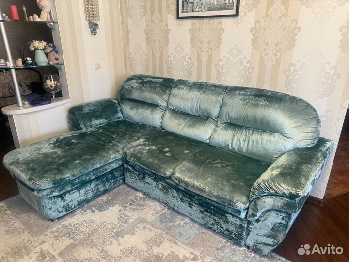 Угловой диван бу