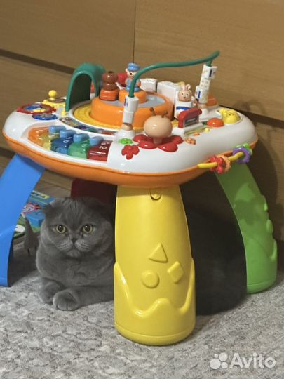 Интерактивный игровой центр столик Жирафики